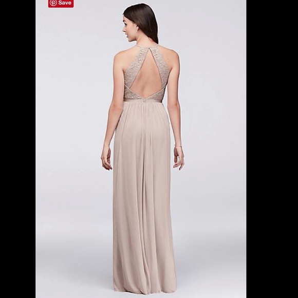 David’s Bridal Wine bridesmaid dress Size 26 - Picture 2 of 3